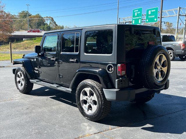 used 2017 Jeep Wrangler Unlimited car, priced at $25,646