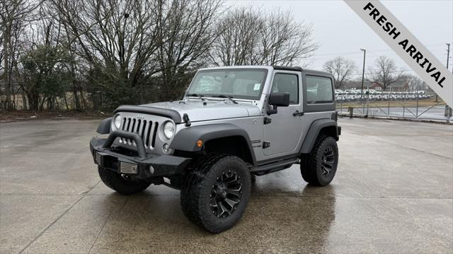 used 2018 Jeep Wrangler JK car, priced at $22,248