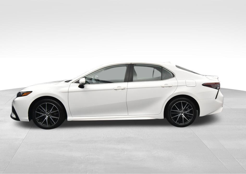 used 2021 Toyota Camry car, priced at $19,422