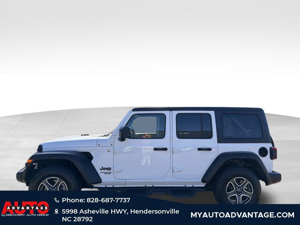 used 2021 Jeep Wrangler Unlimited car, priced at $28,702
