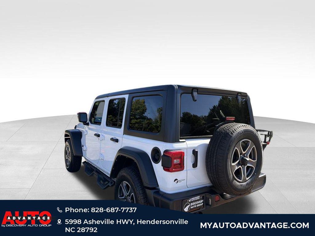 used 2021 Jeep Wrangler Unlimited car, priced at $28,702