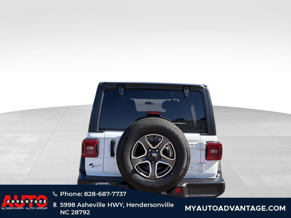 used 2021 Jeep Wrangler Unlimited car, priced at $28,702