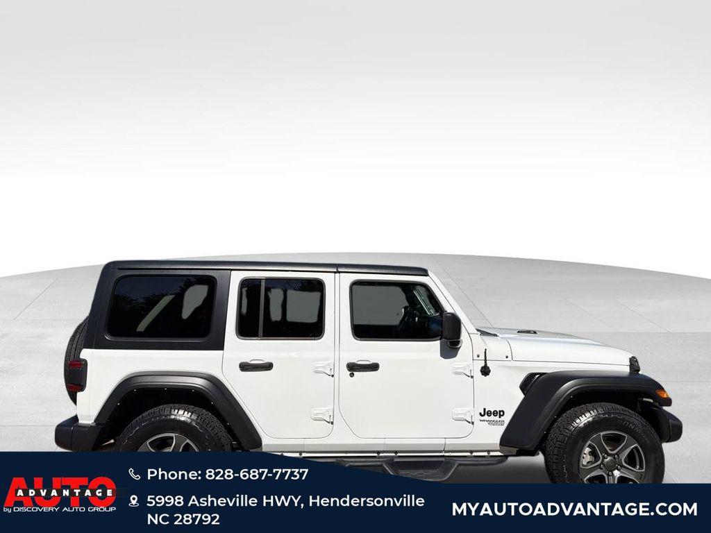 used 2021 Jeep Wrangler Unlimited car, priced at $28,702