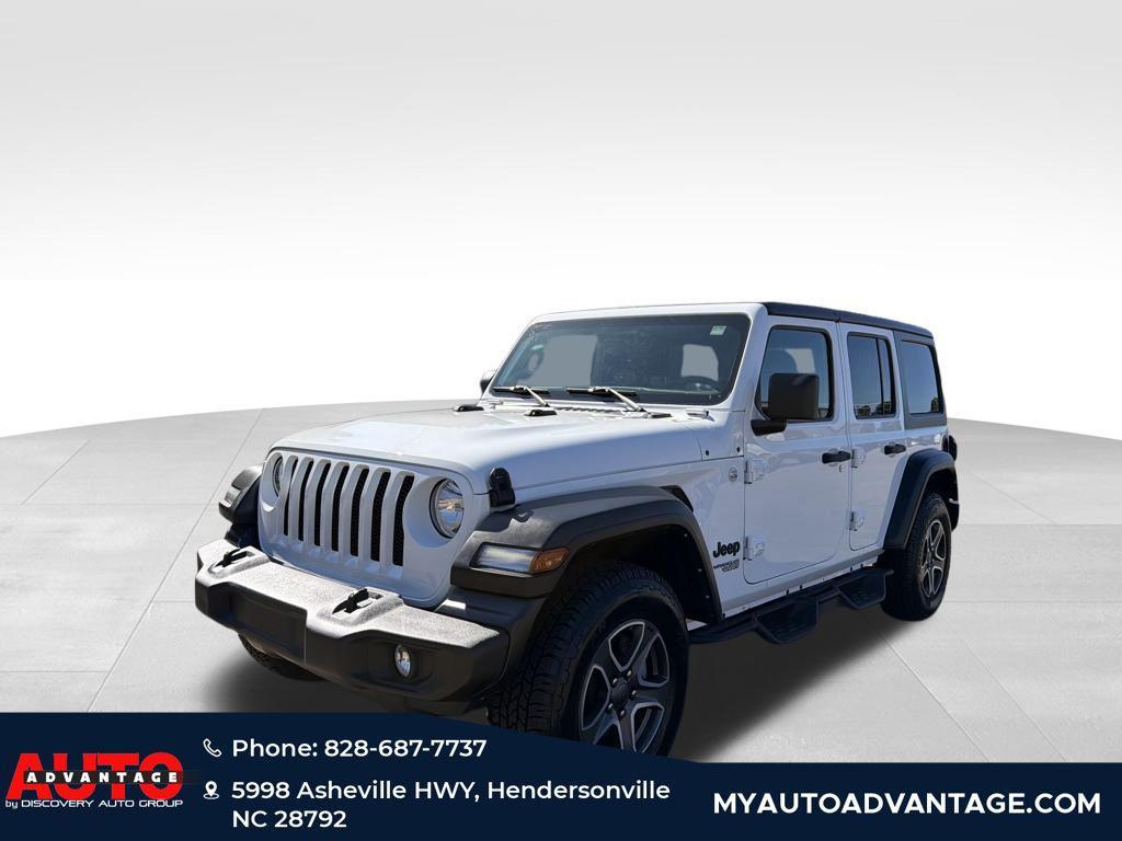 used 2021 Jeep Wrangler Unlimited car, priced at $28,702