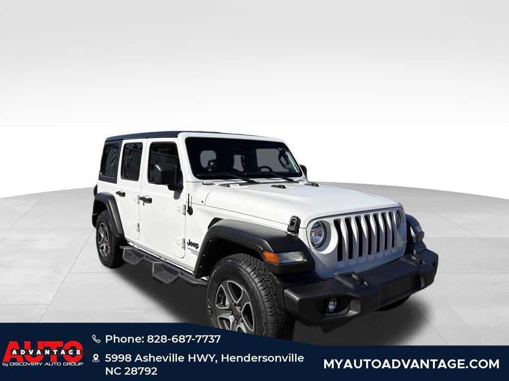 used 2021 Jeep Wrangler Unlimited car, priced at $28,702