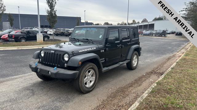 used 2016 Jeep Wrangler Unlimited car, priced at $18,999