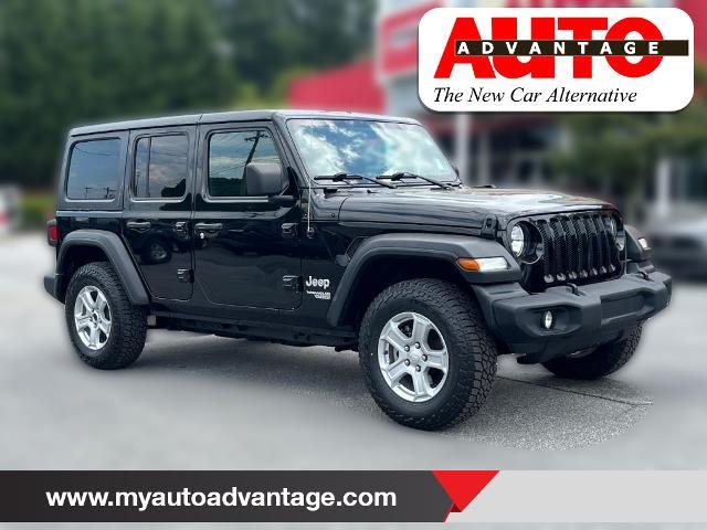 used 2020 Jeep Wrangler Unlimited car, priced at $28,234