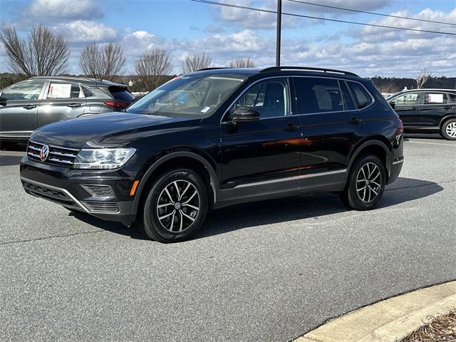 used 2021 Volkswagen Tiguan car, priced at $22,522