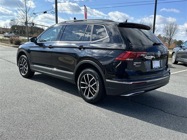 used 2021 Volkswagen Tiguan car, priced at $22,522