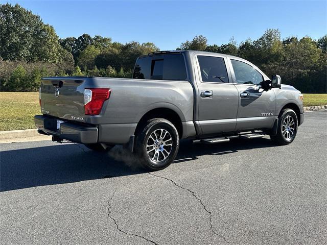 used 2021 Nissan Titan car, priced at $31,201