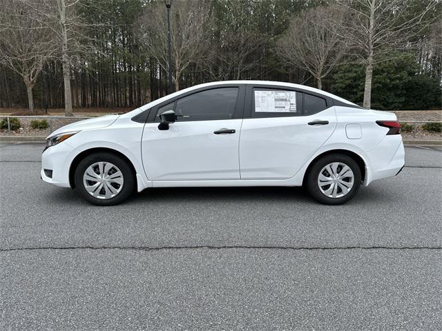 new 2025 Nissan Versa car, priced at $18,255