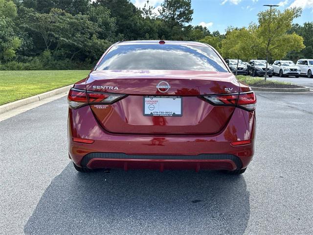 new 2024 Nissan Sentra car, priced at $24,975