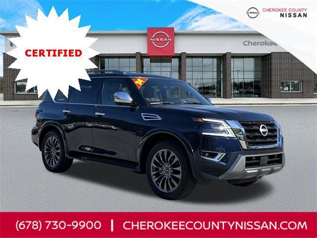 used 2024 Nissan Armada car, priced at $56,810