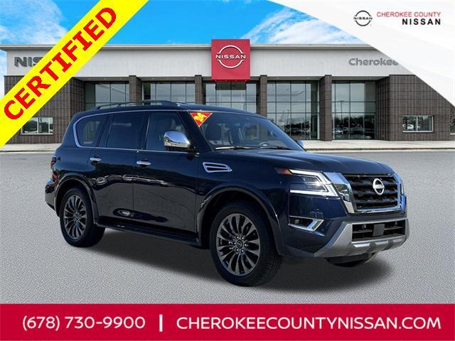 used 2024 Nissan Armada car, priced at $54,195