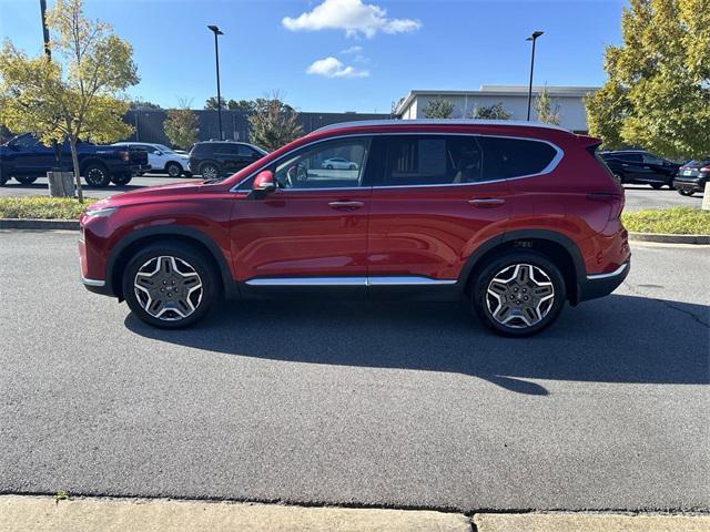 used 2021 Hyundai Santa Fe car, priced at $24,130