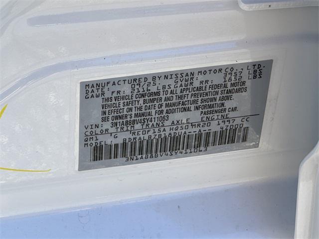 new 2025 Nissan Sentra car, priced at $18,510