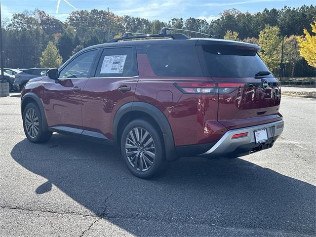 new 2025 Nissan Pathfinder car, priced at $49,855