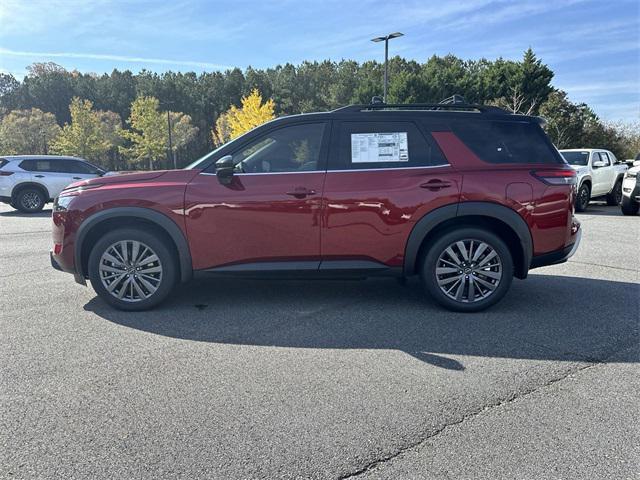 new 2025 Nissan Pathfinder car, priced at $49,855