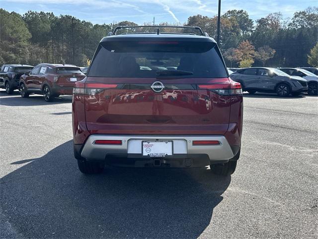 new 2025 Nissan Pathfinder car, priced at $49,855