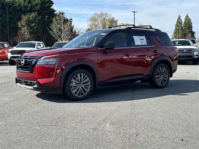 new 2025 Nissan Pathfinder car, priced at $49,855