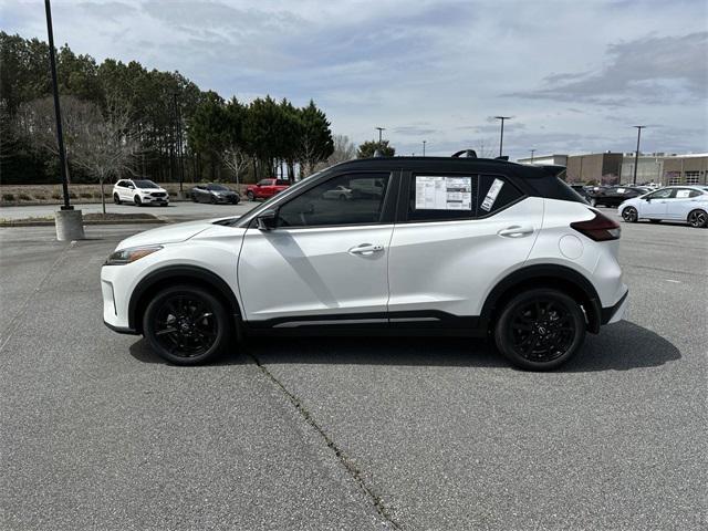 new 2024 Nissan Kicks car, priced at $25,293