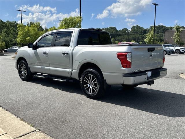 used 2021 Nissan Titan car, priced at $26,998