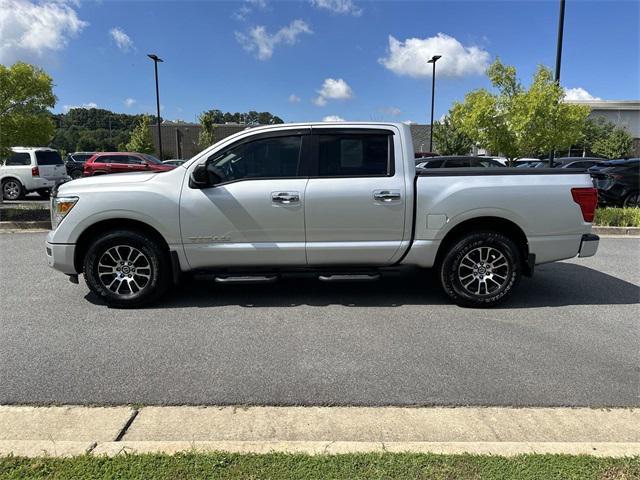 used 2021 Nissan Titan car, priced at $26,998