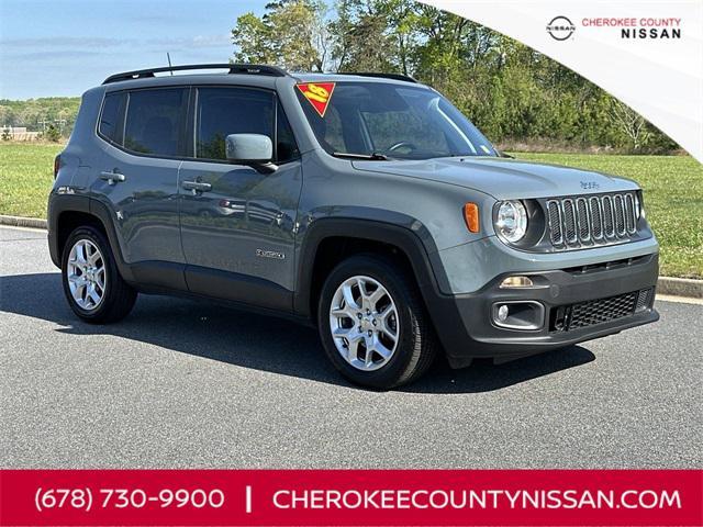 used 2018 Jeep Renegade car, priced at $17,775