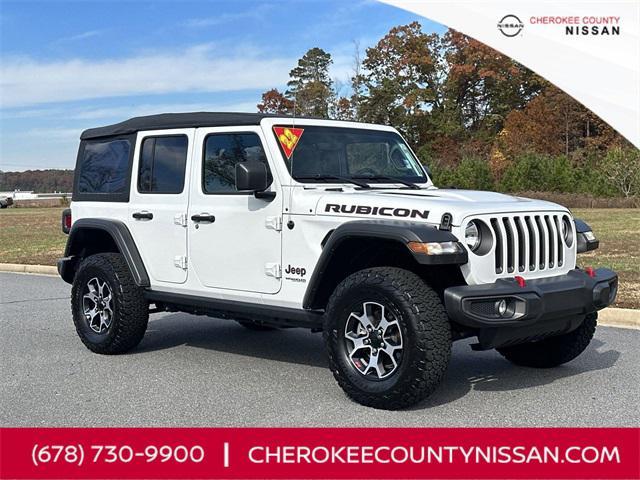 used 2022 Jeep Wrangler Unlimited car, priced at $46,975