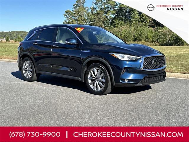 used 2021 INFINITI QX50 car, priced at $28,816