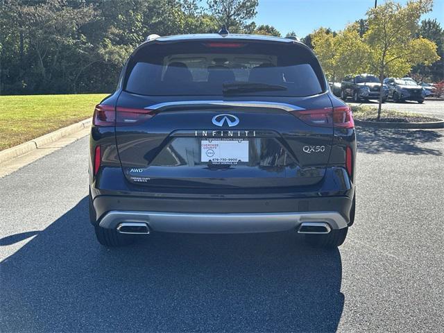 used 2021 INFINITI QX50 car, priced at $28,816