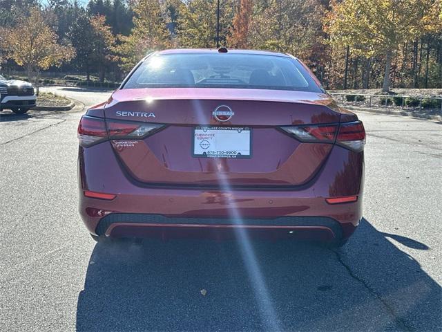 new 2025 Nissan Sentra car, priced at $23,166