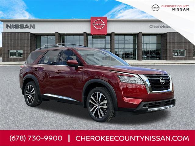 new 2025 Nissan Pathfinder car, priced at $47,876