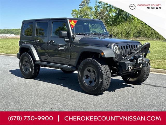 used 2017 Jeep Wrangler Unlimited car, priced at $23,575