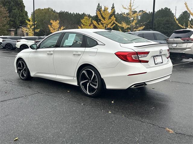 used 2021 Honda Accord car, priced at $27,291