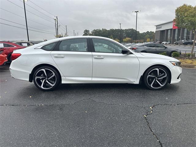 used 2021 Honda Accord car, priced at $27,291