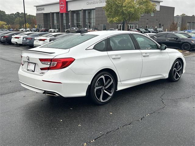 used 2021 Honda Accord car, priced at $27,291