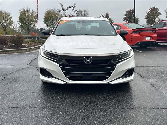 used 2021 Honda Accord car, priced at $27,291