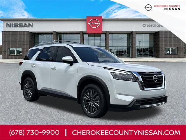 new 2025 Nissan Pathfinder car, priced at $46,857