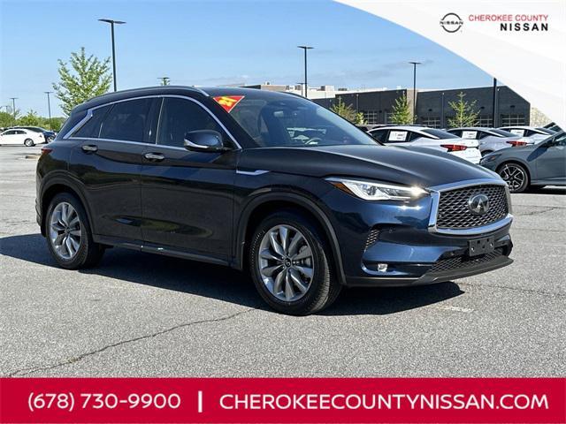 used 2021 INFINITI QX50 car, priced at $32,975