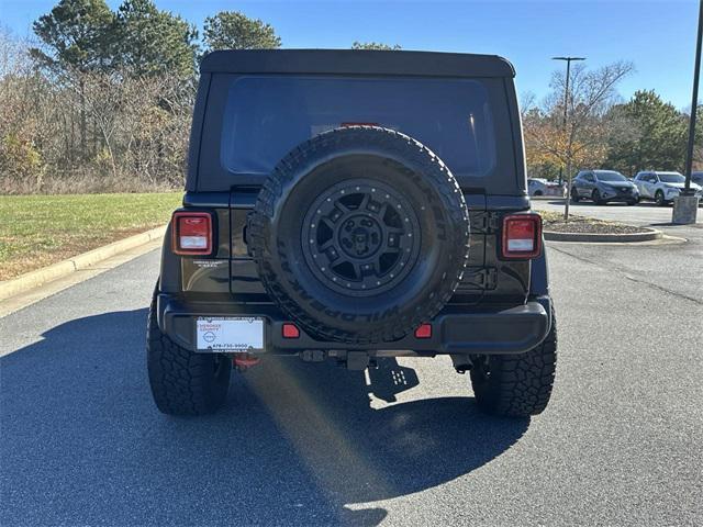 used 2021 Jeep Wrangler Unlimited car, priced at $31,810