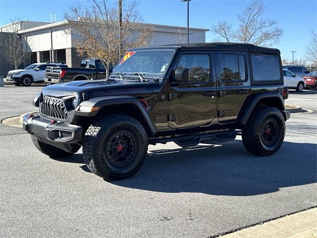 used 2021 Jeep Wrangler Unlimited car, priced at $32,875