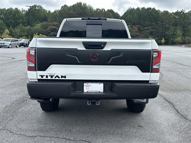 new 2024 Nissan Titan car, priced at $58,071