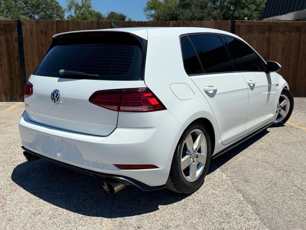 used 2018 Volkswagen Golf GTI car, priced at $13,888