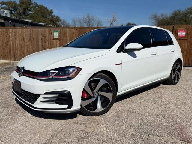 used 2018 Volkswagen Golf GTI car, priced at $15,888