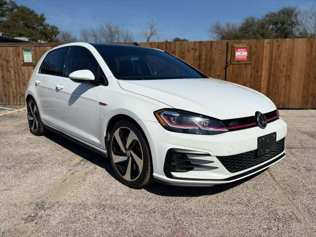 used 2018 Volkswagen Golf GTI car, priced at $15,888