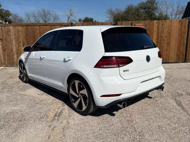 used 2018 Volkswagen Golf GTI car, priced at $15,888