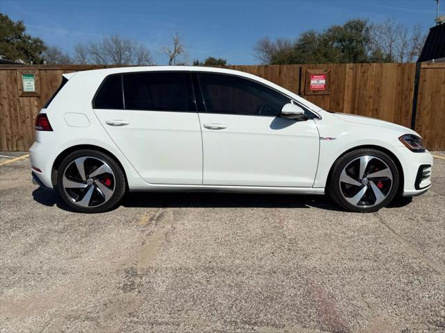 used 2018 Volkswagen Golf GTI car, priced at $15,888