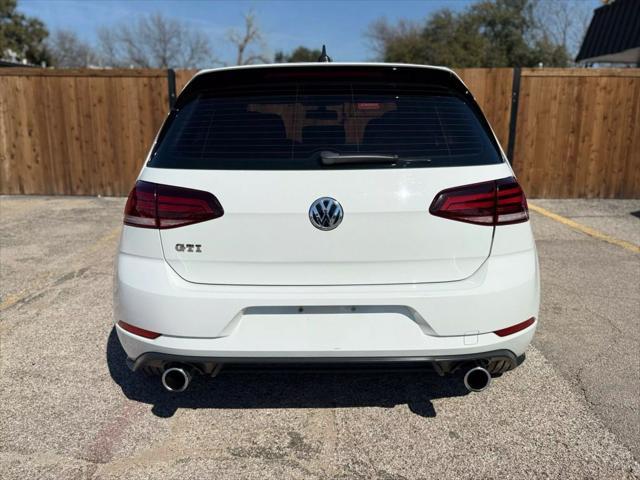 used 2018 Volkswagen Golf GTI car, priced at $15,888