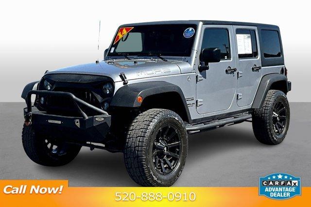 used 2014 Jeep Wrangler Unlimited car, priced at $17,322